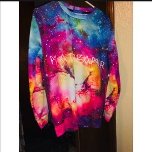 Beautiful rainbow galaxy sweater
